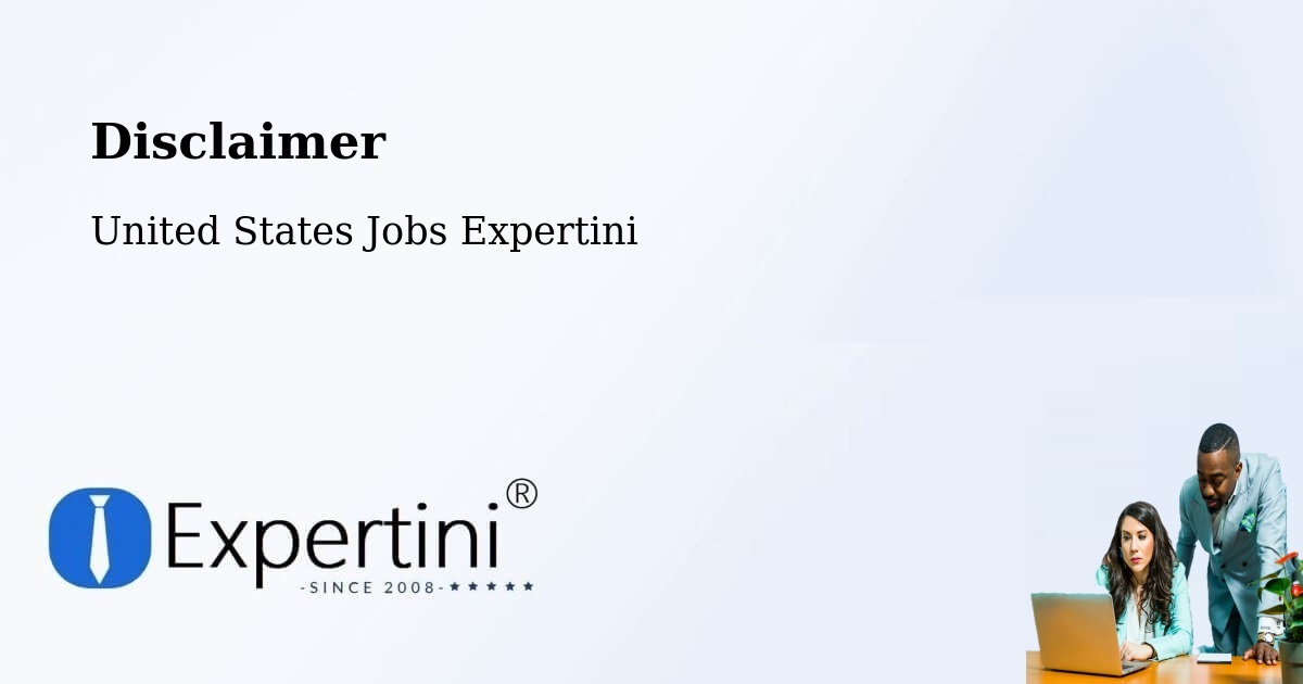 Disclaimer – Colorado - United States Jobs Expertini